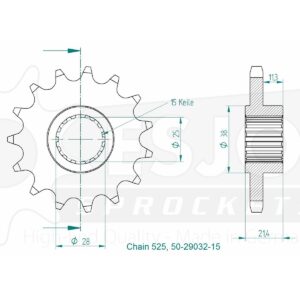 Esjot | Ritzel 15 Z