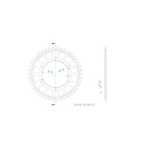 Esjot | Kettenrad 42 Z