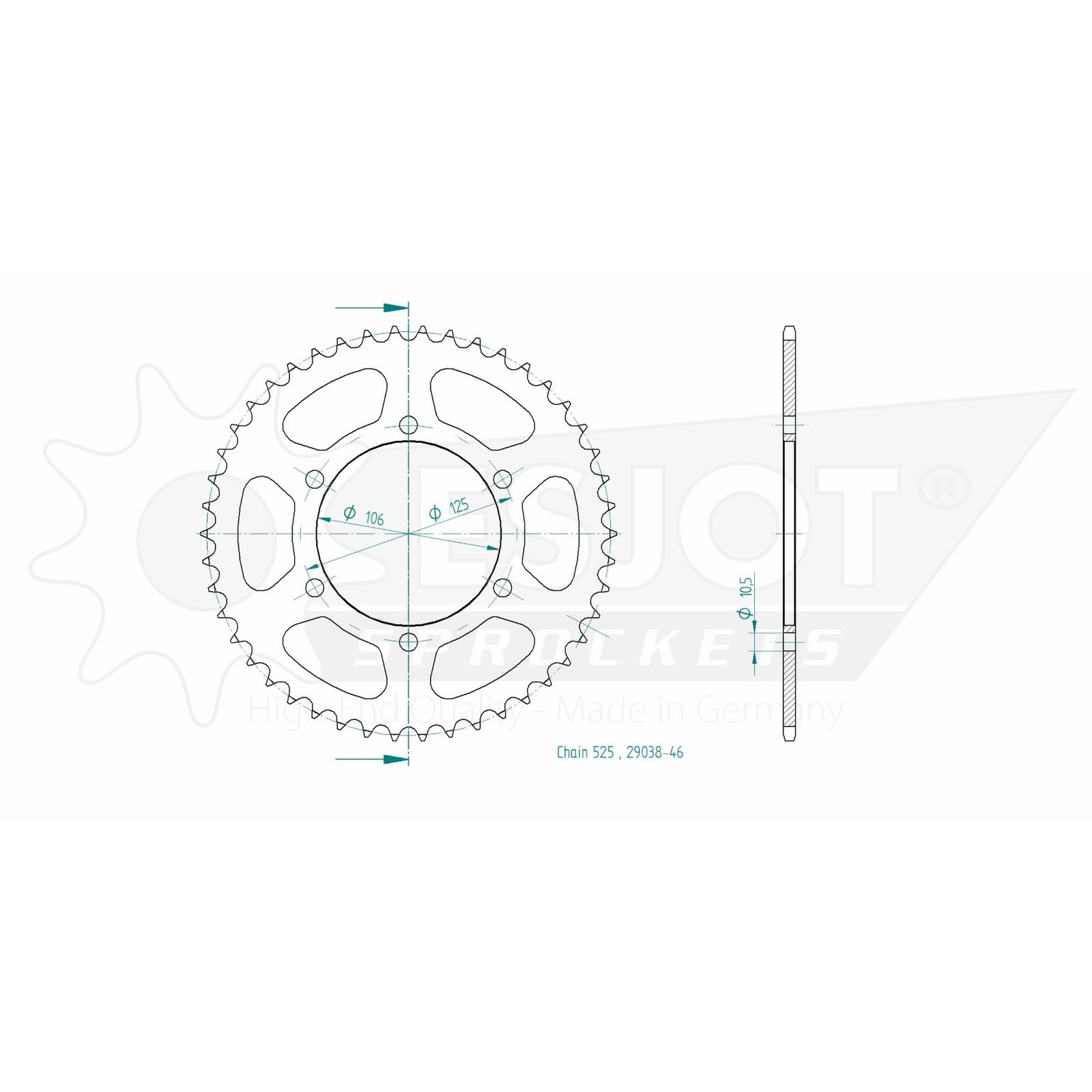 Esjot | Kettenrad 46 Z