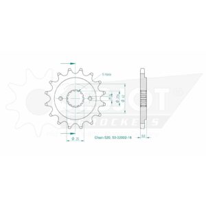 Esjot | Ritzel 16 Z