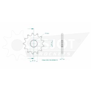 Esjot | Ritzel 13 Z