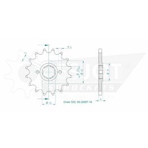 Esjot | Ritzel 16 Z