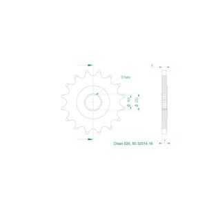Esjot | Ritzel 16 Z