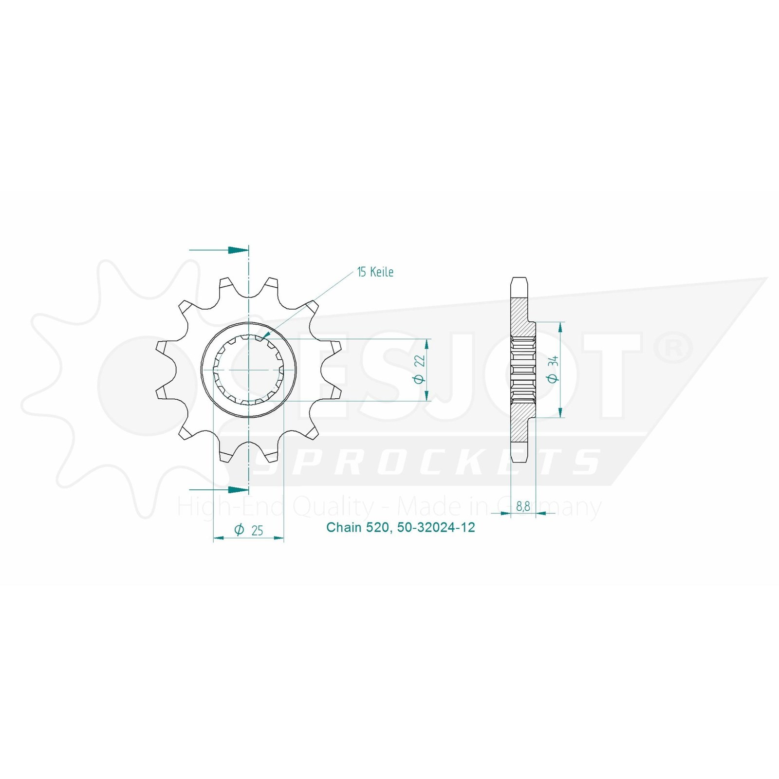 Esjot | Ritzel 12 Z