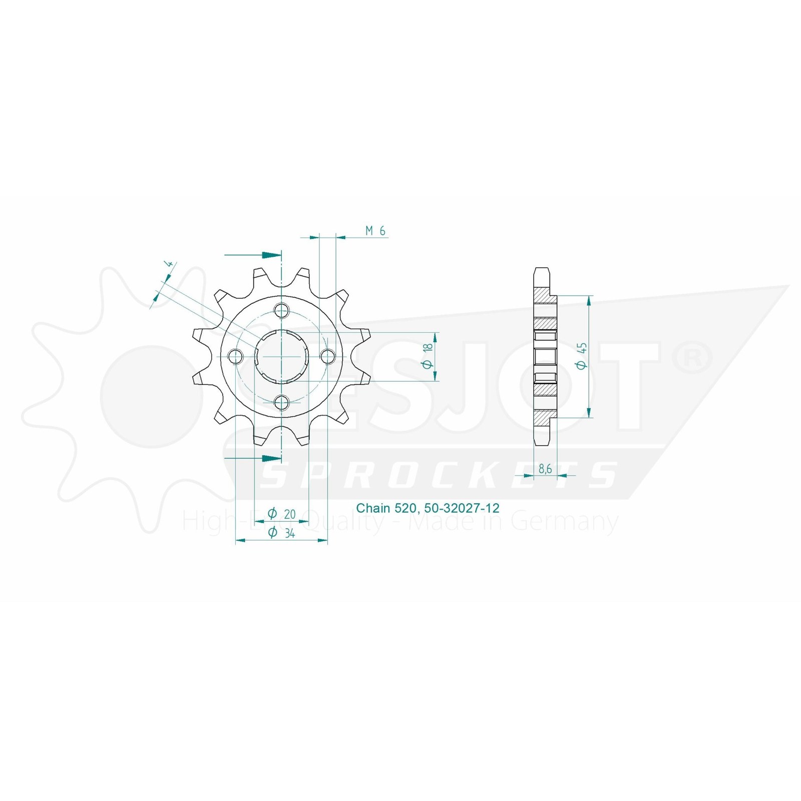 Esjot | Ritzel 12 Z