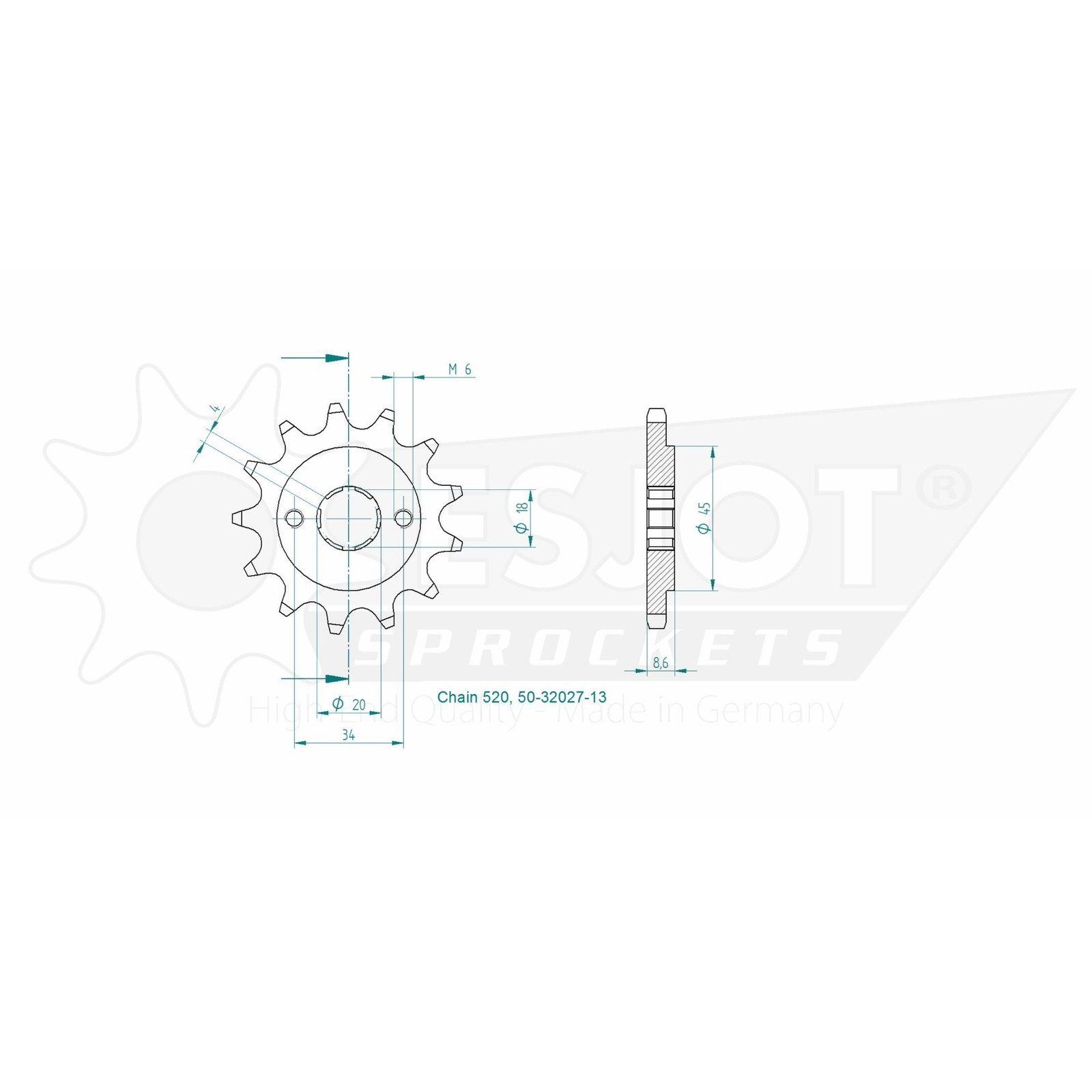 Esjot | Ritzel 13 Z
