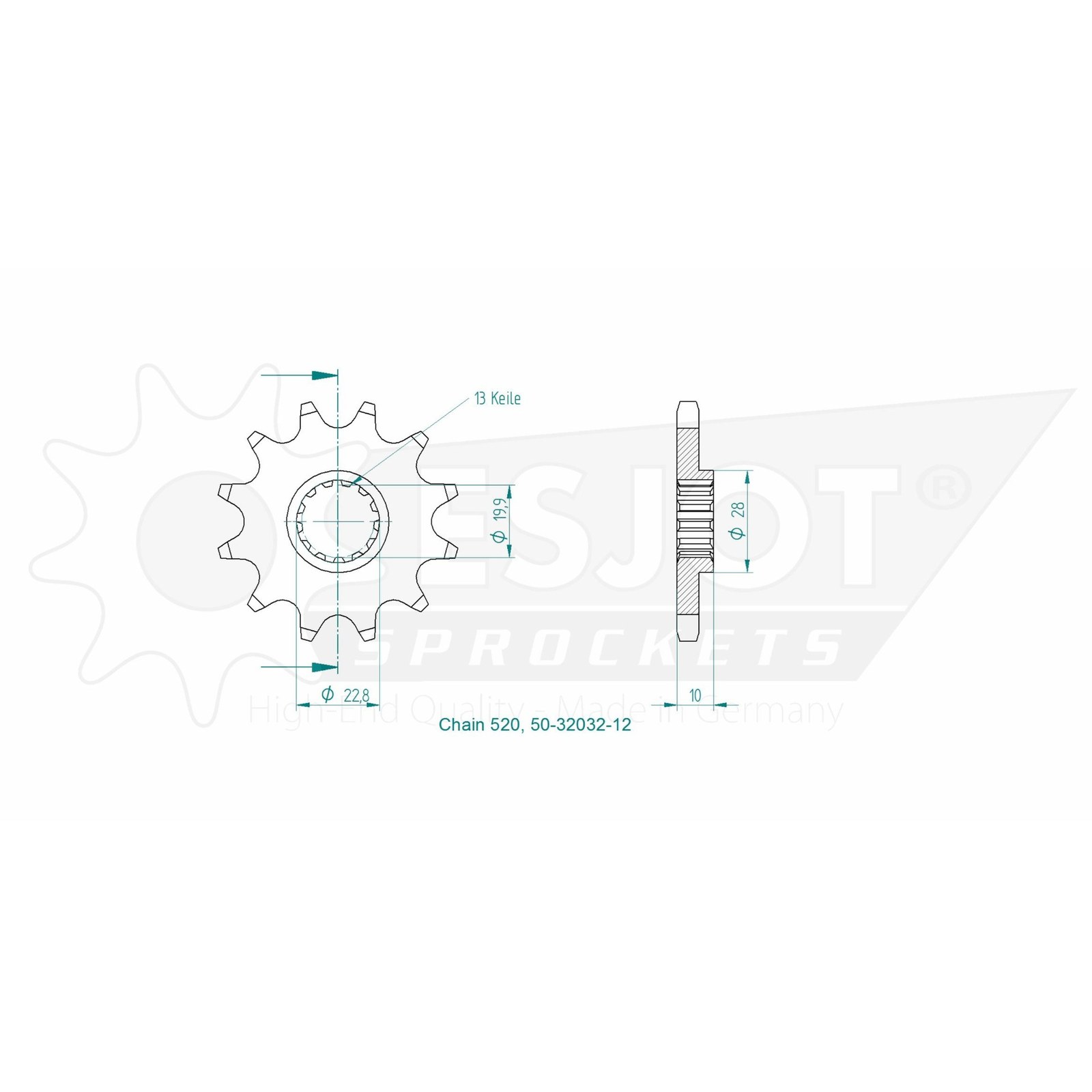 Esjot | Ritzel 12 Z