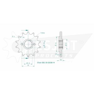 Esjot | Ritzel 14 Z