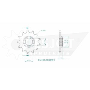 Esjot | Ritzel 13 Z