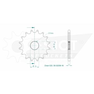 Esjot | Ritzel 16 Z