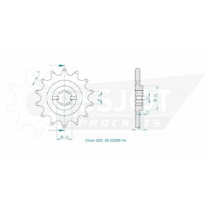 Esjot | Kettenritzel 14 Z