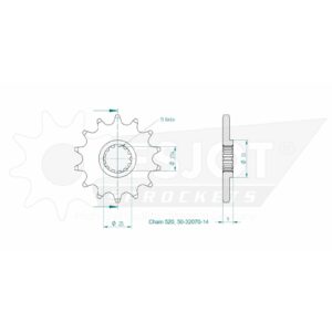 Esjot | Kettenritzel 14 Z