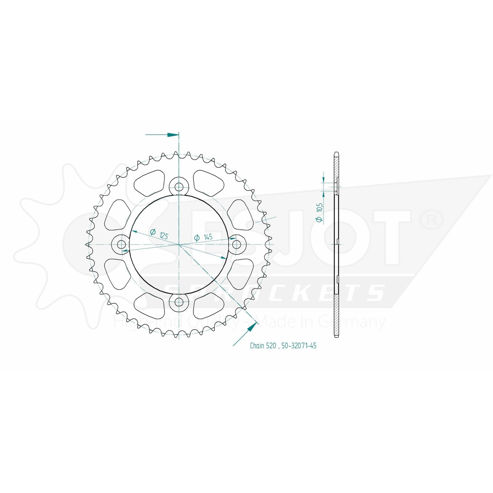 Esjot | Kettenrad 45 Z