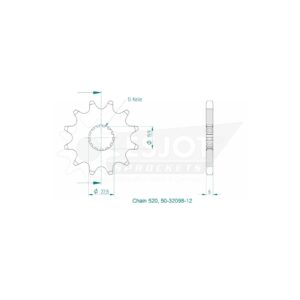 Esjot | Kettenritzel 12 Z