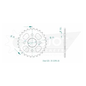 Esjot | Kettenrad 28 Z