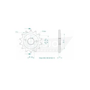 Esjot | Ritzel 14 Z