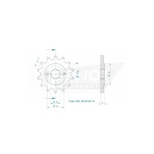 Esjot | Ritzel 14 Z