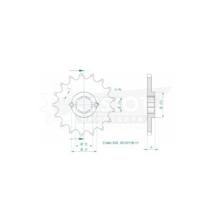 Esjot | Ritzel 17 Z