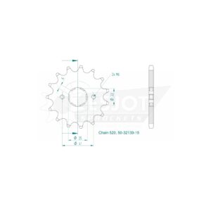 Esjot | Kettenritzel 15 Z