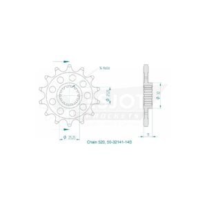 Esjot | Ritzel 14 Z