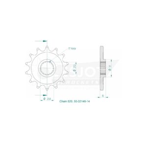 Esjot | Ritzel 14 Z