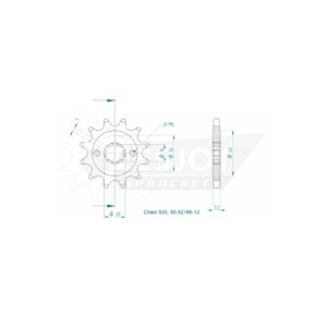 Esjot | Kettenritzel 12 Z