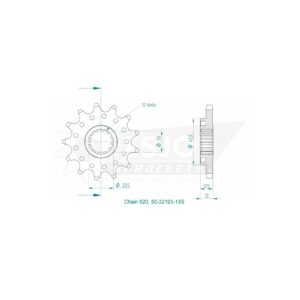 Esjot | Kettenritzel 13 Z