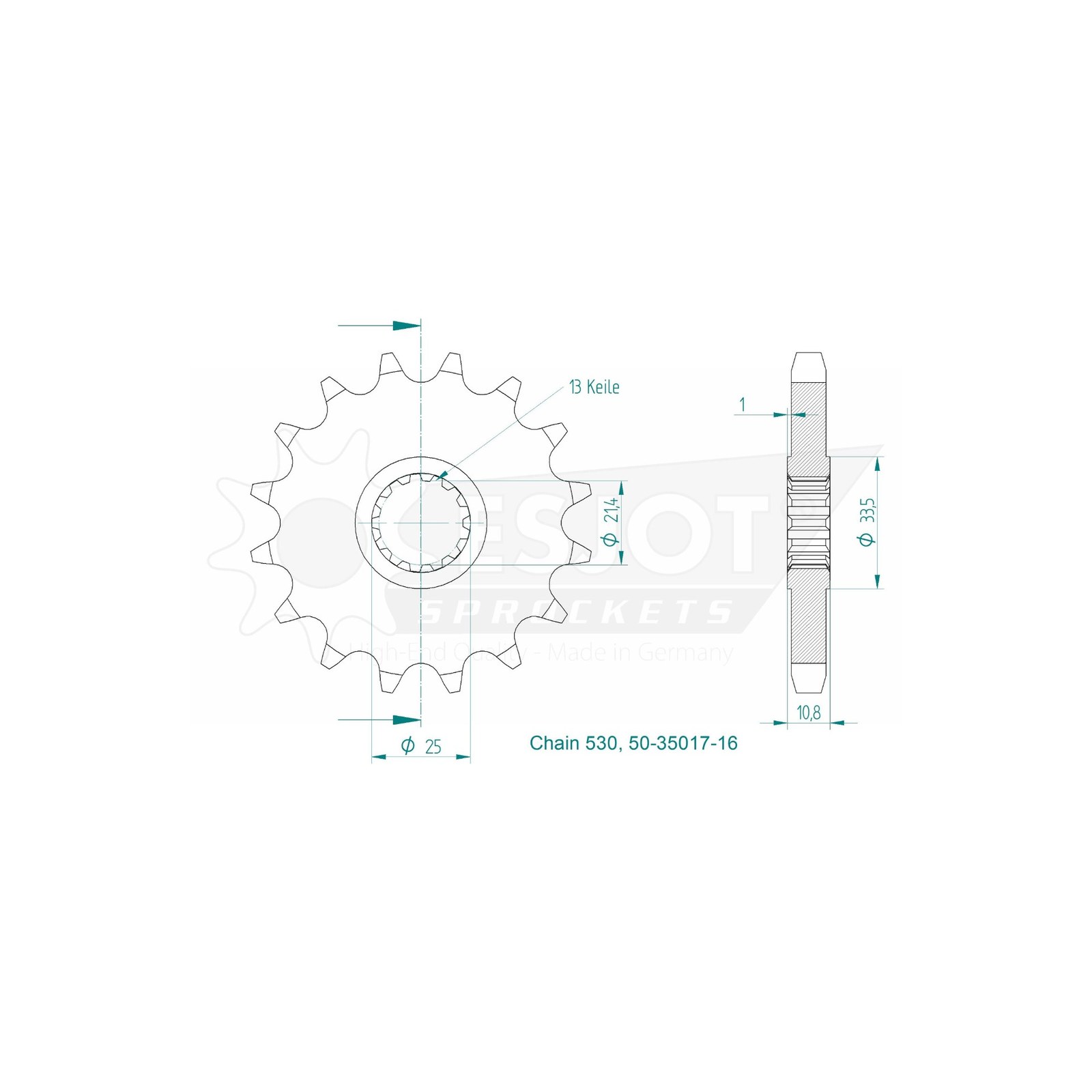 Esjot | Ritzel 16 Z