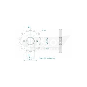 Esjot | Ritzel 14 Z