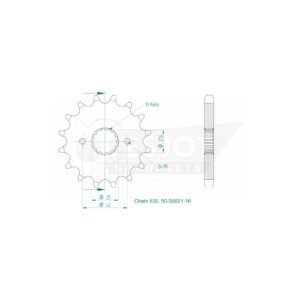 Esjot | Ritzel 16 Z