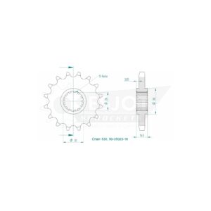 Esjot | Ritzel 16 Z