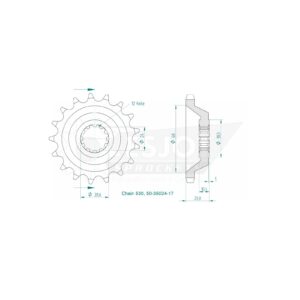Esjot | Ritzel 17 Z