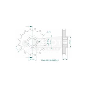 Esjot | Ritzel 16 Z