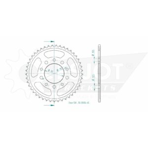 Esjot | Kettenrad 45 Z