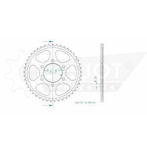 Esjot | Kettenrad 45 Z