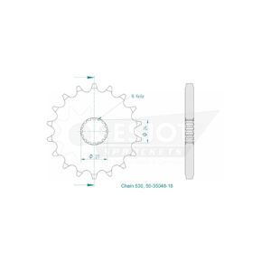 Esjot | Kettenritzel 18 Z