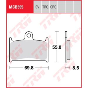 TRW | Bremsbelag Sinter