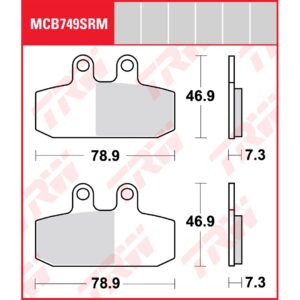 TRW | Bremsbelag Sinter Scooter