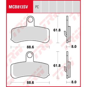 TRW | Bremsbelag Sinter