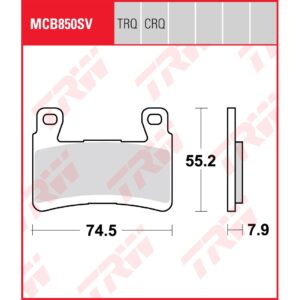 TRW | Bremsbelag Sinter