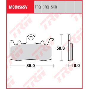TRW | Bremsbelag Sinter