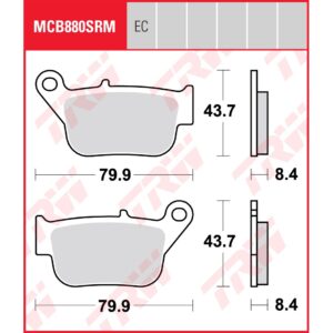 TRW | Bremsbelag Sinter Scooter