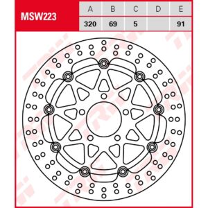 TRW | Bremsscheibe