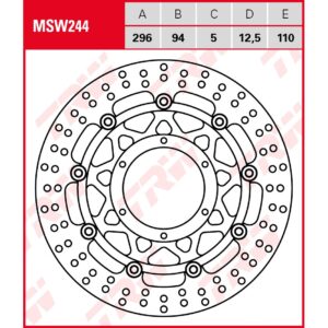 TRW | Bremsscheibe