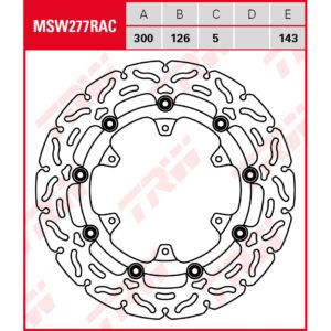 TRW | Bremsscheibe racing