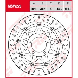 TRW | Bremsscheibe