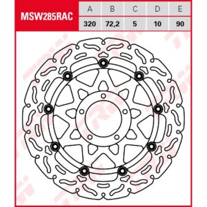 TRW | Bremsscheibe racing