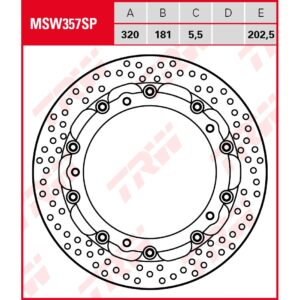 TRW | Bremsscheibe Racing