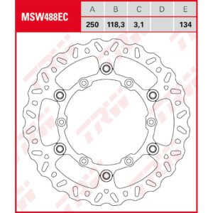 TRW | Bremsscheibe