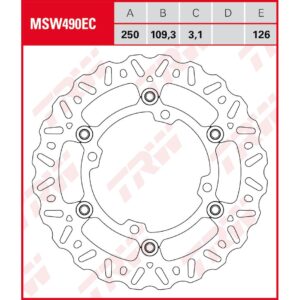 TRW | Bremsscheibe